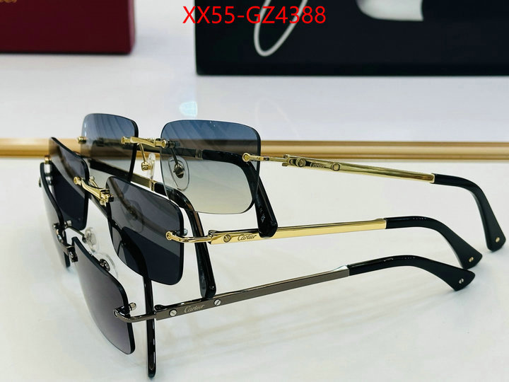 Glasses-Cartier top grade ID: GZ4388 $: 55USD
