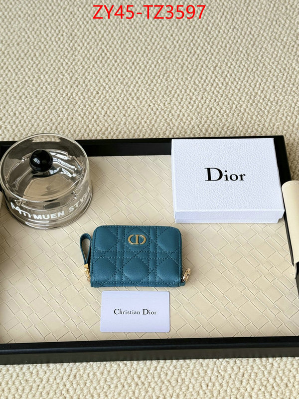 Dior Bags(4A)-Wallet- new designer replica ID: TZ3597 $: 45USD,