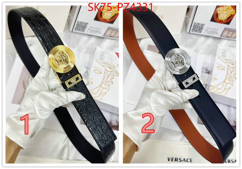 Belts-Versace mirror copy luxury ID: PZ4331 $: 75USD