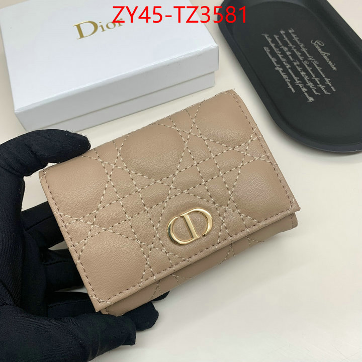 Dior Bags(4A)-Wallet- high quality aaaaa replica ID: TZ3581 $: 45USD,