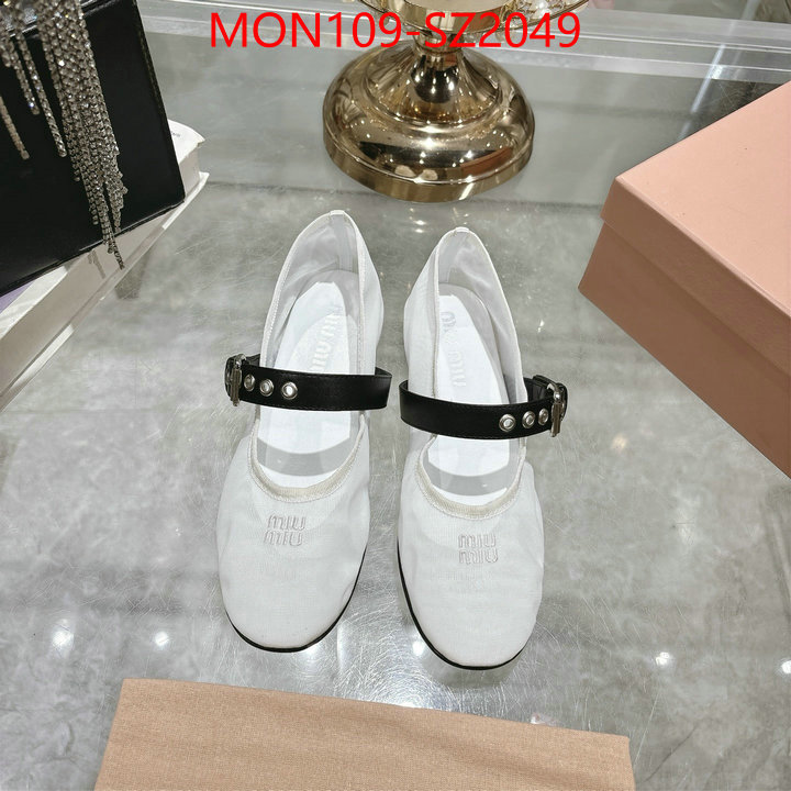 Women Shoes-Miu Miu first copy ID: SZ2049 $: 109USD