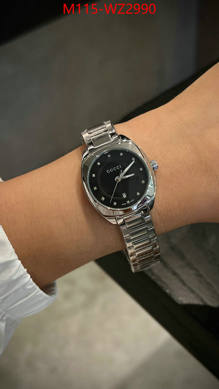 Watch(4A)-Gucci what 1:1 replica ID: WZ2990 $: 115USD