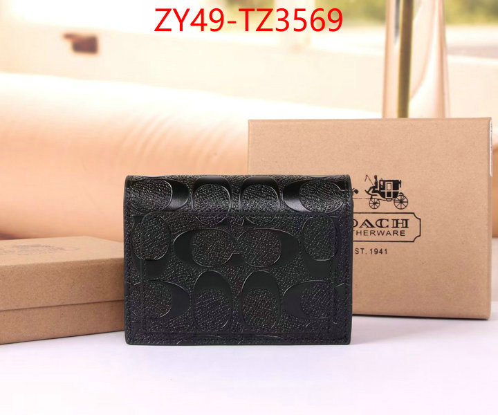 Coach Bags(4A)-Wallet what ID: TZ3569 $: 49USD,