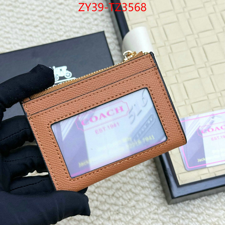 Coach Bags(4A)-Wallet high quality replica ID: TZ3568 $: 39USD,