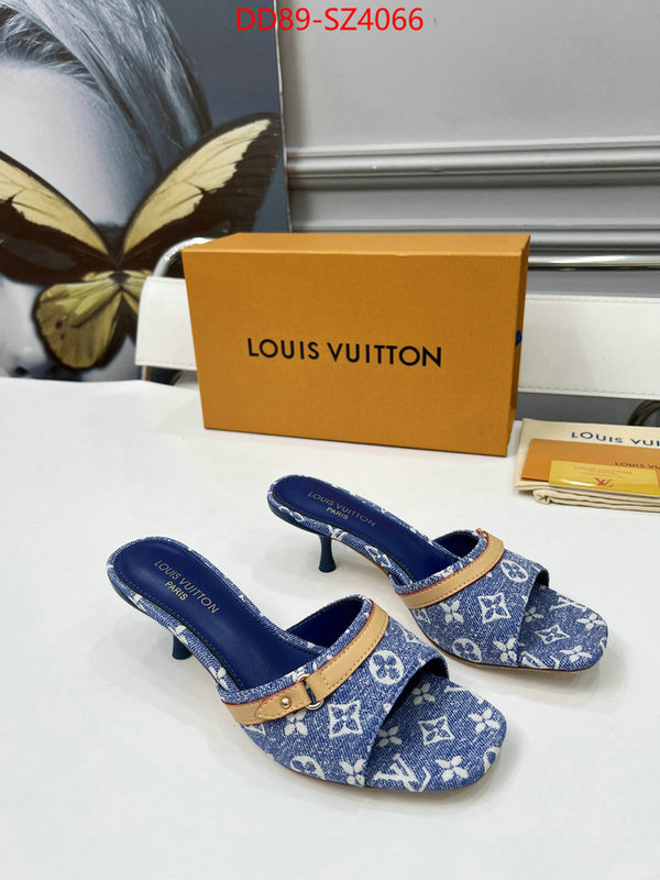 Women Shoes-LV luxury fashion replica designers ID: SZ4066 $: 89USD