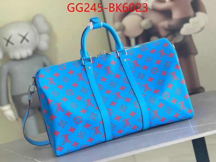 LV Bags(TOP)-Keepall BandouliRe 45-50- fake cheap best online ID: BK6023 $: 245USD,