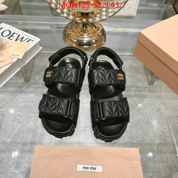 Women Shoes-Miu Miu where can you buy replica ID: SZ2043 $: 125USD