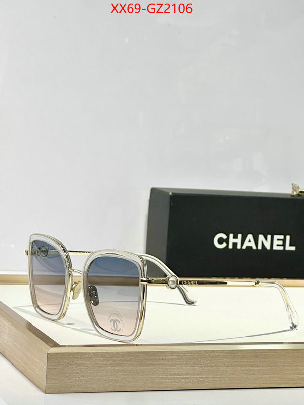 Glasses-Chanel online ID: GZ2106 $: 69USD