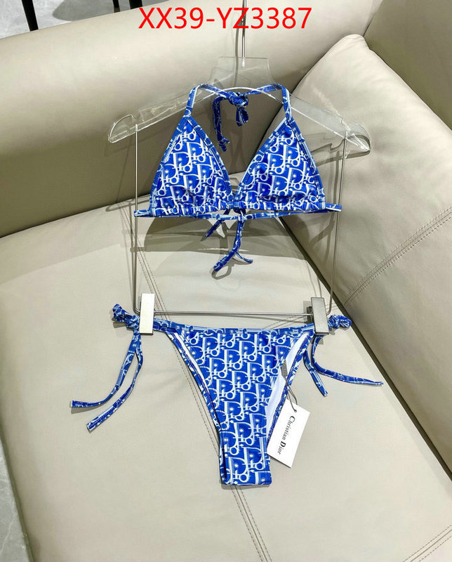 Swimsuit-Dior designer high replica ID: YZ3387 $: 39USD