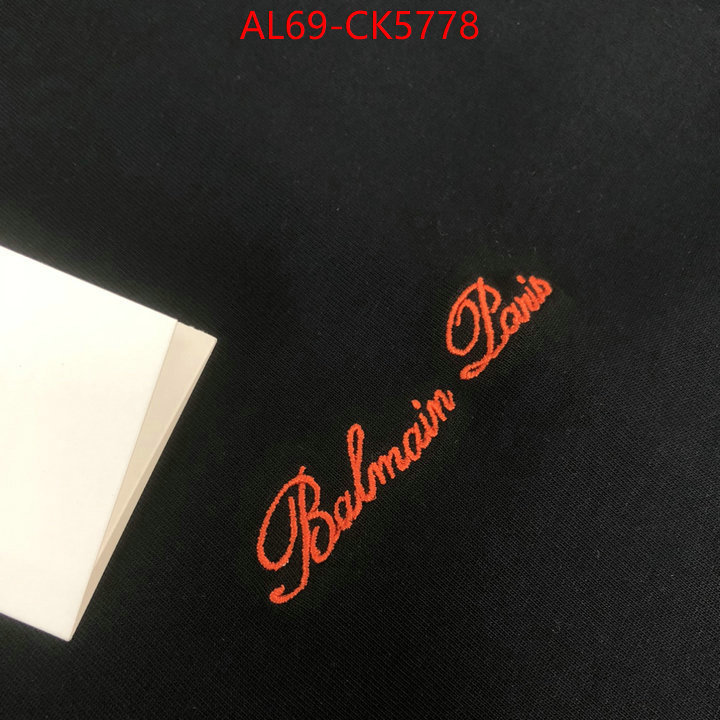 Clothing-Balmain how to find replica shop ID: CK5778 $: 69USD