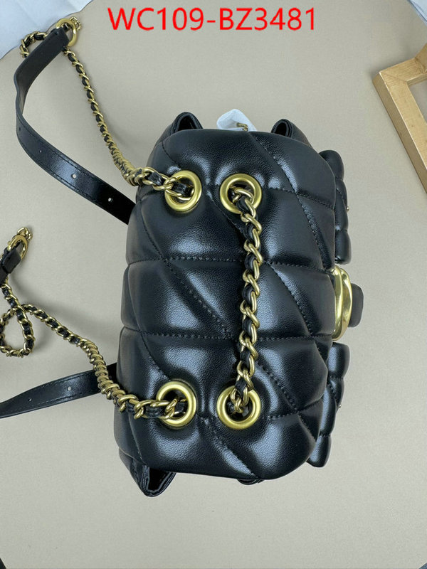 Coach Bags(4A)-Backpack- designer ID: BZ3481 $: 109USD,