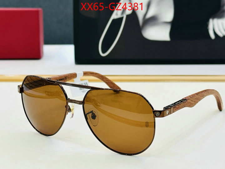 Glasses-Cartier outlet 1:1 replica ID: GZ4381 $: 65USD