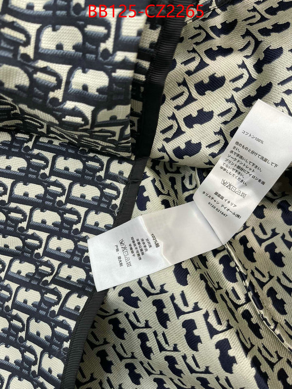 Clothing-Dior designer 1:1 replica ID: CZ2265 $: 125USD