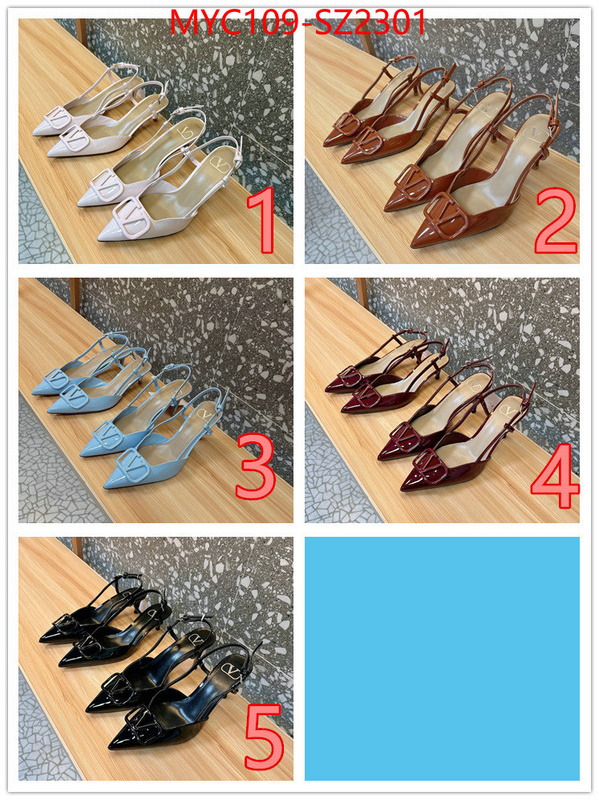 Women Shoes-Valentino high quality designer ID: SZ2301 $: 109USD
