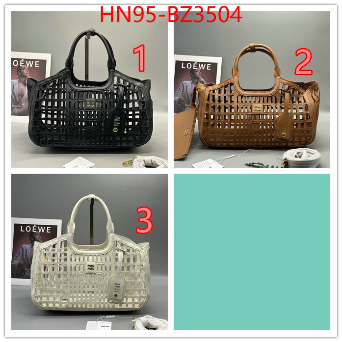 Miu Miu Bags(4A)-Handbag- what is a counter quality ID: BZ3504 $: 95USD,