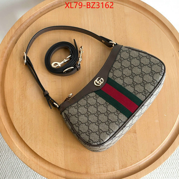 Gucci Bags(4A)-Crossbody- top quality designer replica ID: BZ3162 $: 79USD,