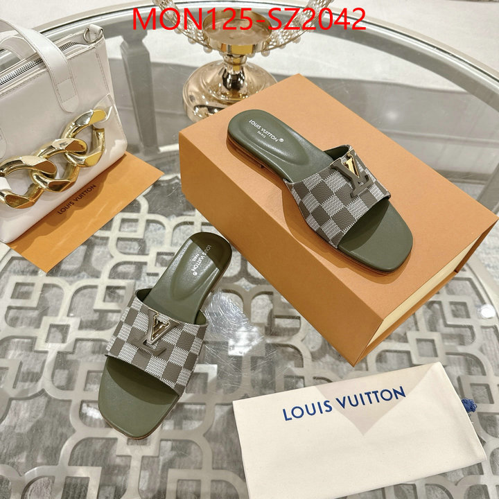 Women Shoes-LV high quality replica designer ID: SZ2042 $: 125USD