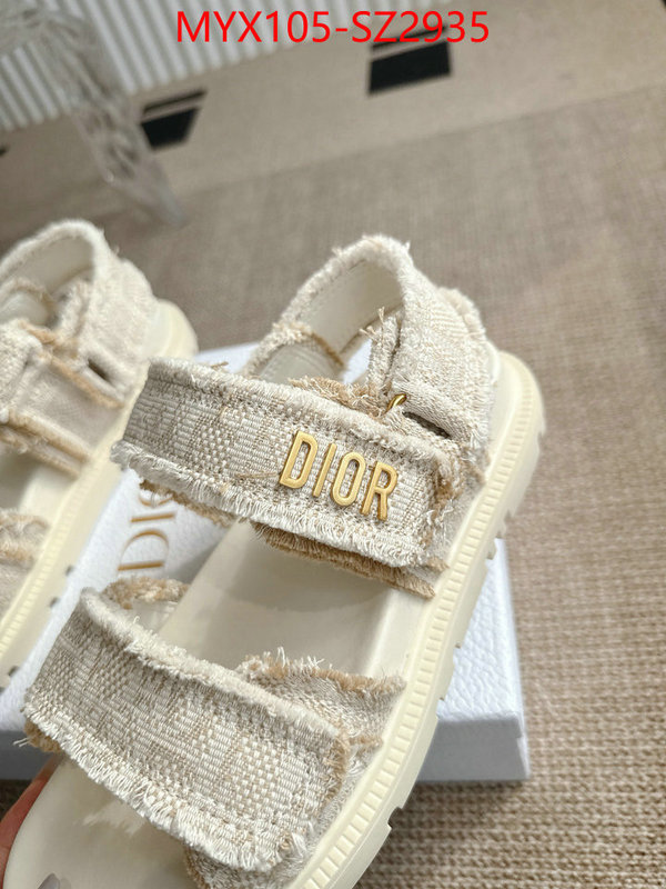 Women Shoes-Dior designer fake ID: SZ2935 $: 105USD