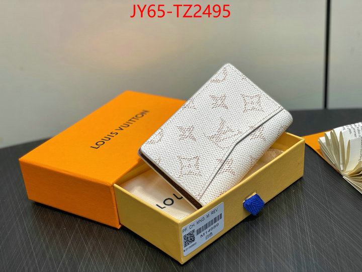 LV Bags(TOP)-Wallet outlet sale store ID: TZ2495 $: 65USD,