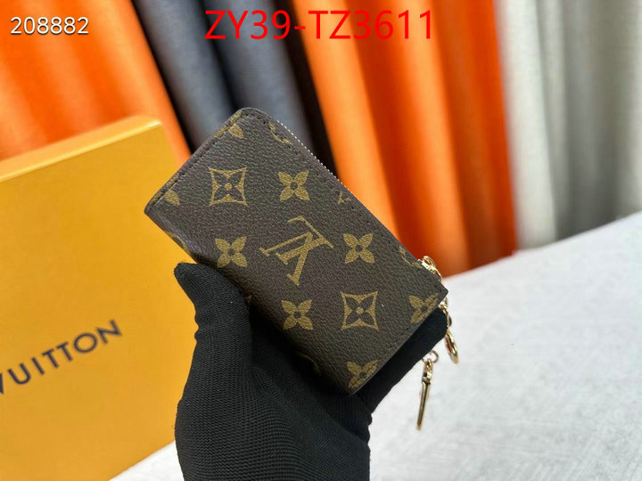 LV Bags(4A)-Wallet cheap ID: TZ3611 $: 39USD,