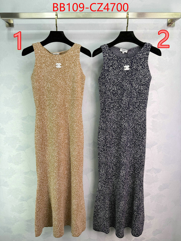 Clothing-Chanel what is a 1:1 replica ID: CZ4700 $: 109USD
