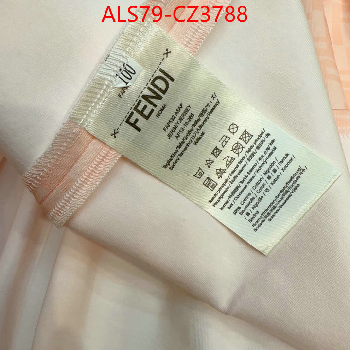 Kids clothing-Fendi shop the best high quality ID: CZ3788 $: 79USD