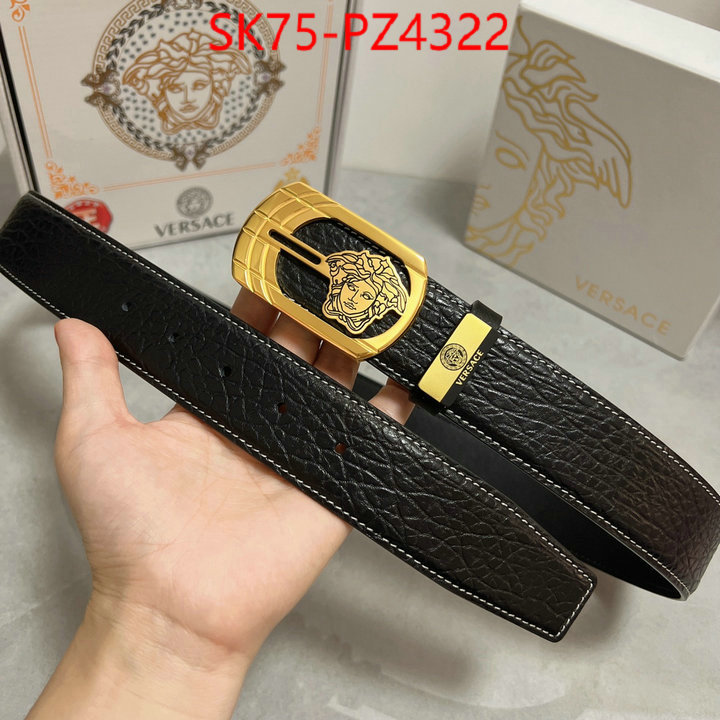 Belts-Versace top sale ID: PZ4322 $: 75USD