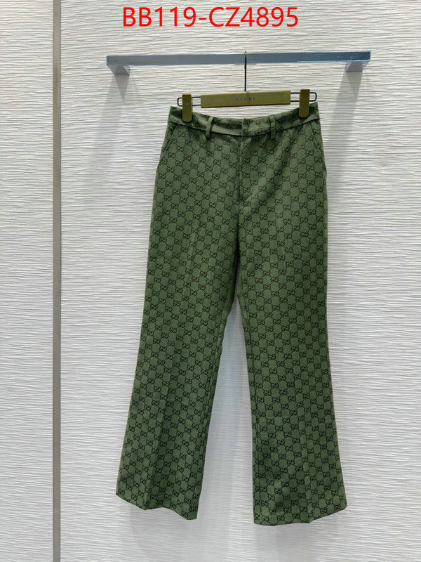 Clothing-Gucci highest quality replica ID: CZ4895 $: 119USD
