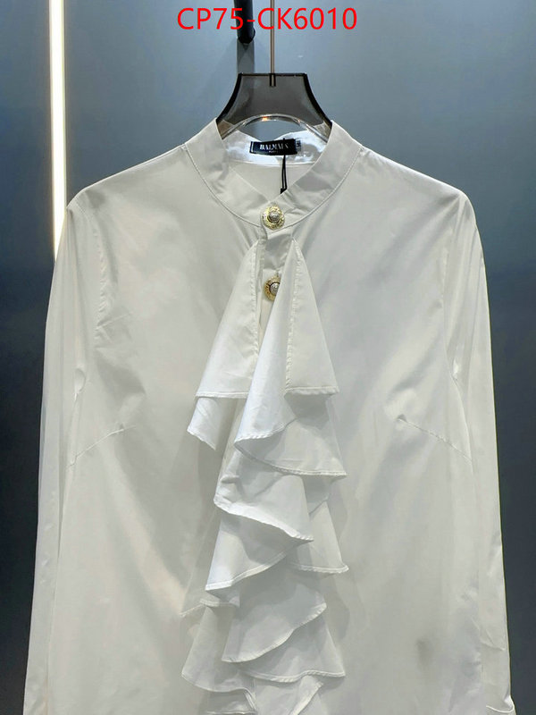 Clothing-Balmain copy aaaaa ID: CK6010 $: 75USD