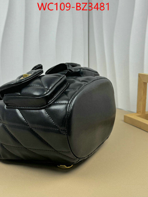 Coach Bags(4A)-Backpack- designer ID: BZ3481 $: 109USD,