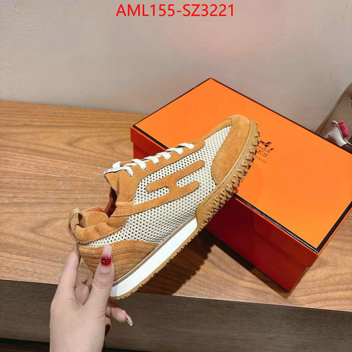 Men Shoes-Hermes fashion designer ID: SZ3221 $: 155USD