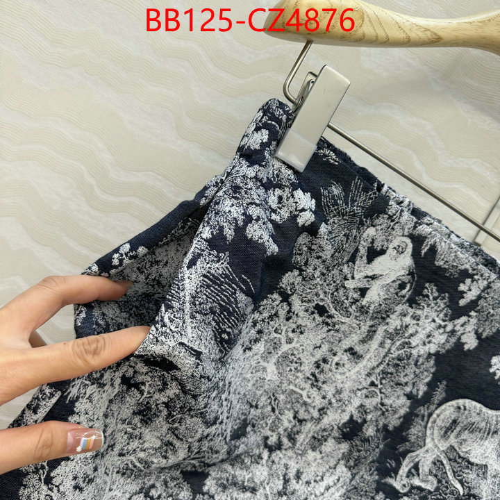 Clothing-Dior customize the best replica ID: CZ4876 $: 125USD