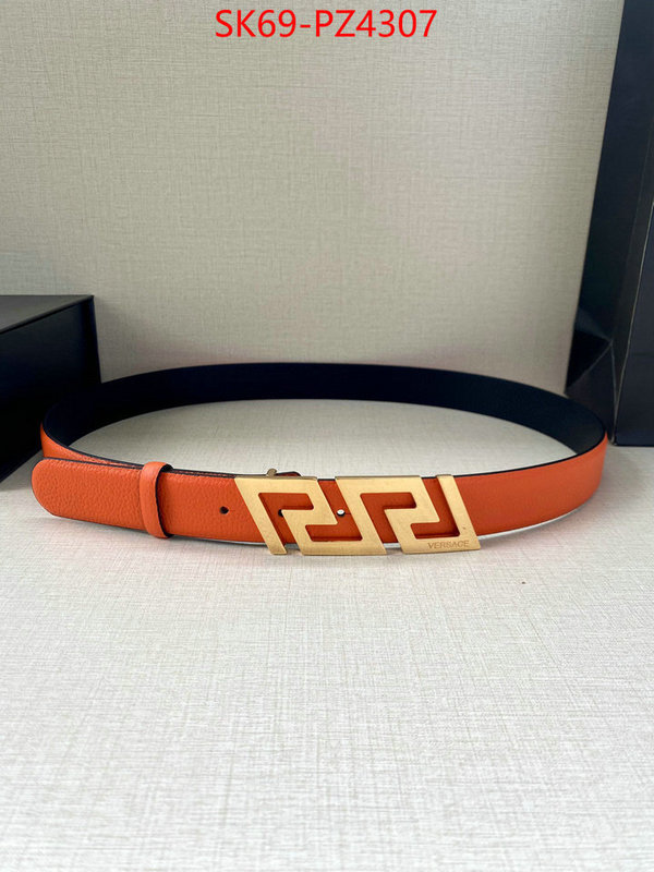 Belts-Versace designer fake ID: PZ4307 $: 69USD