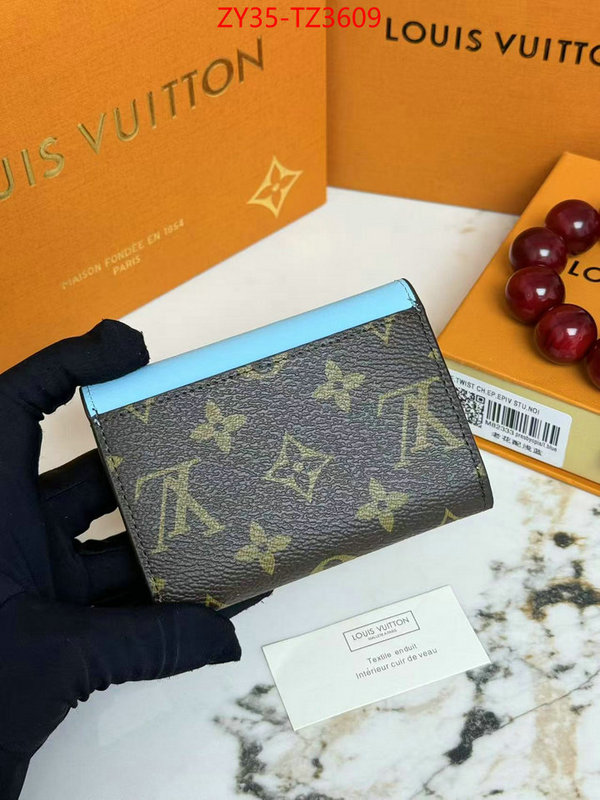 LV Bags(4A)-Wallet where to buy replicas ID: TZ3609 $: 35USD,
