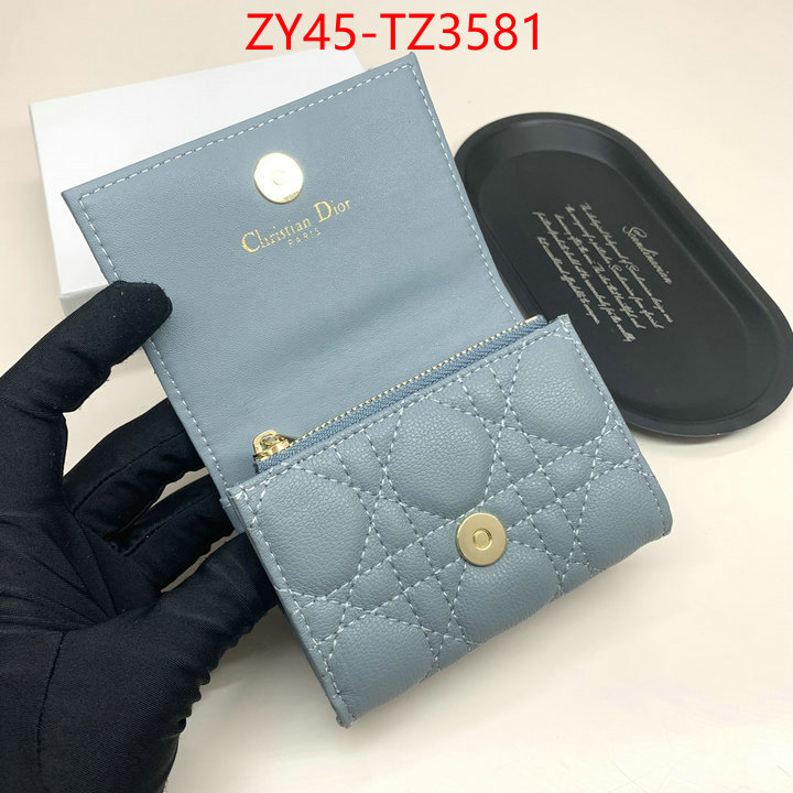 Dior Bags(4A)-Wallet- high quality aaaaa replica ID: TZ3581 $: 45USD,