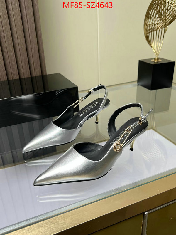 Women Shoes-Versace fake high quality ID: SZ4643 $: 85USD