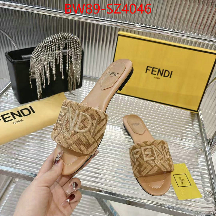 Women Shoes-Fendi replica wholesale ID: SZ4046 $: 89USD
