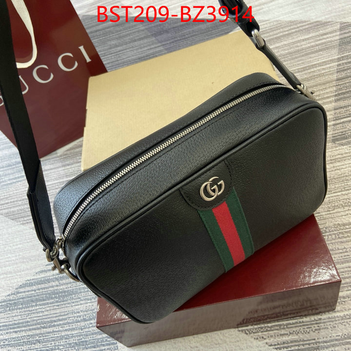 Gucci Bags(TOP)-Crossbody- top quality fake ID: BZ3914 $: 209USD,