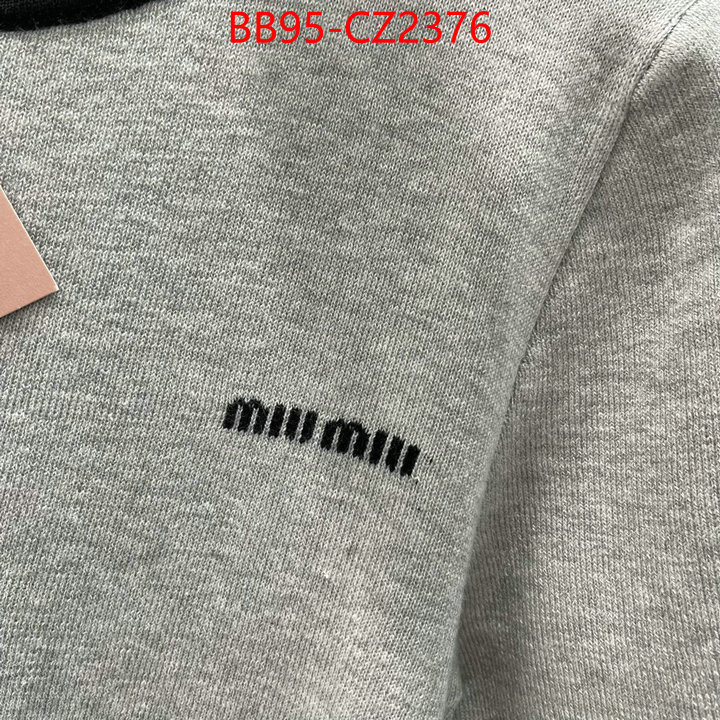 Clothing-MIU MIU from china ID: CZ2376 $: 95USD