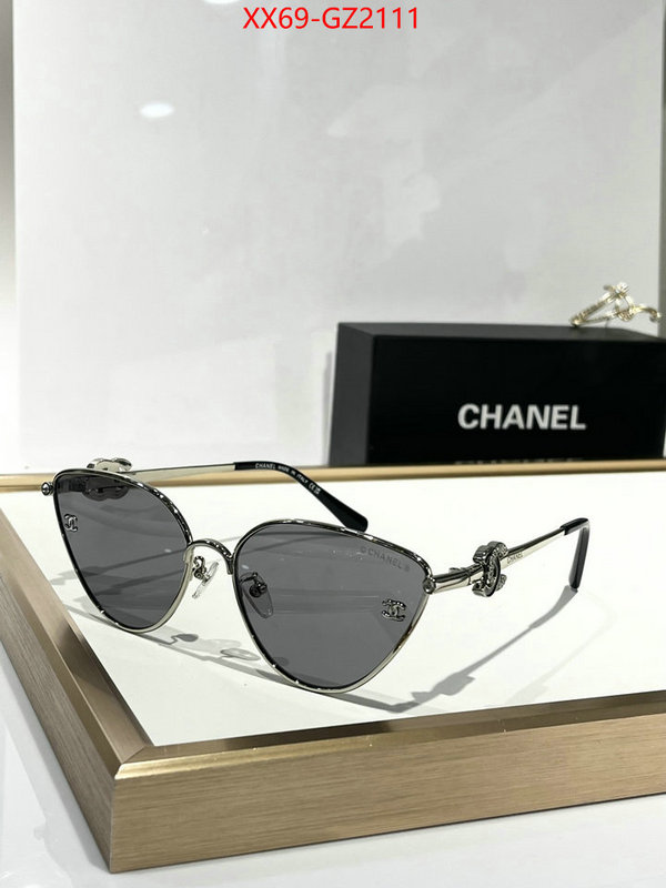 Glasses-Chanel aaaaa+ replica designer ID: GZ2111 $: 69USD