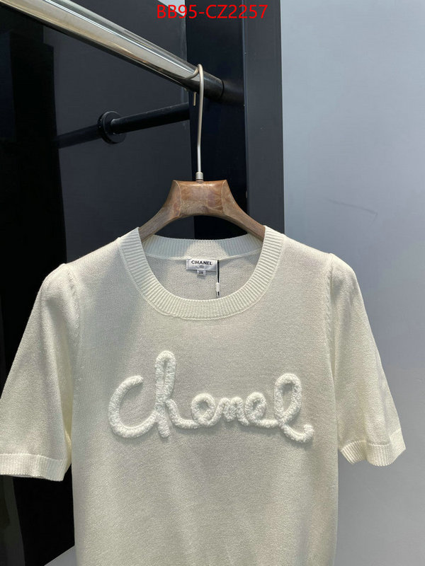 Clothing-Chanel quality aaaaa replica ID: CZ2257 $: 95USD