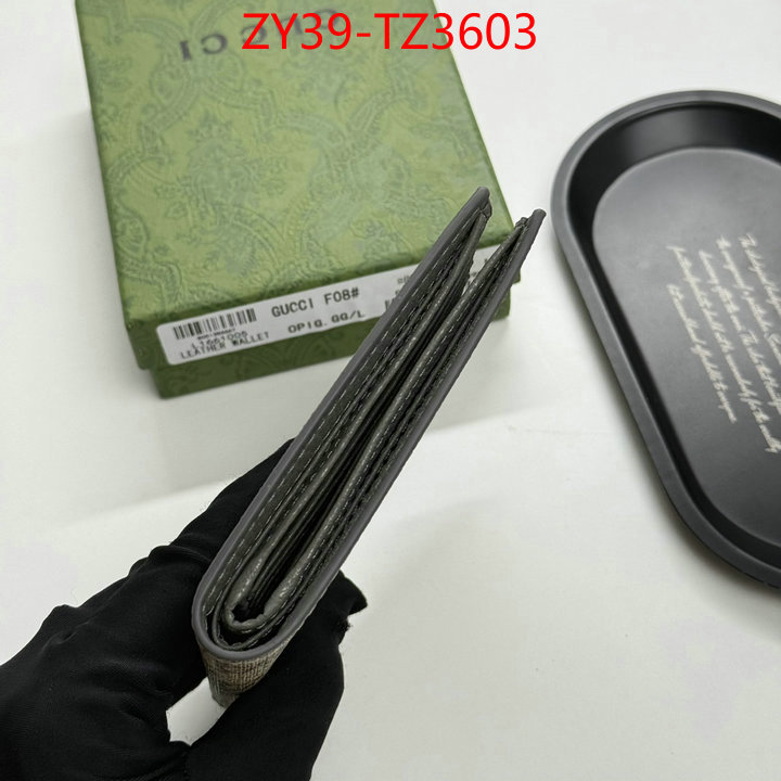 Gucci Bags(4A)-Wallet- 2024 replica wholesale cheap sales online ID: TZ3603 $: 39USD,