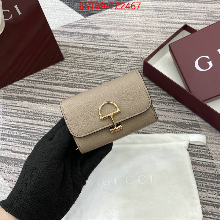 Gucci Bags(TOP)-Wallet- where could you find a great quality designer ID: TZ2467 $: 89USD,