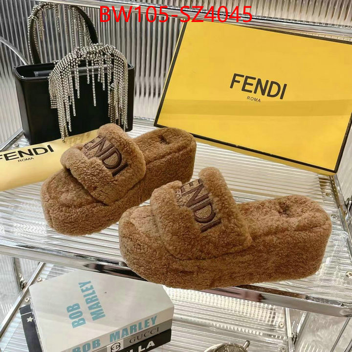 Women Shoes-Fendi highest quality replica ID: SZ4045 $: 105USD