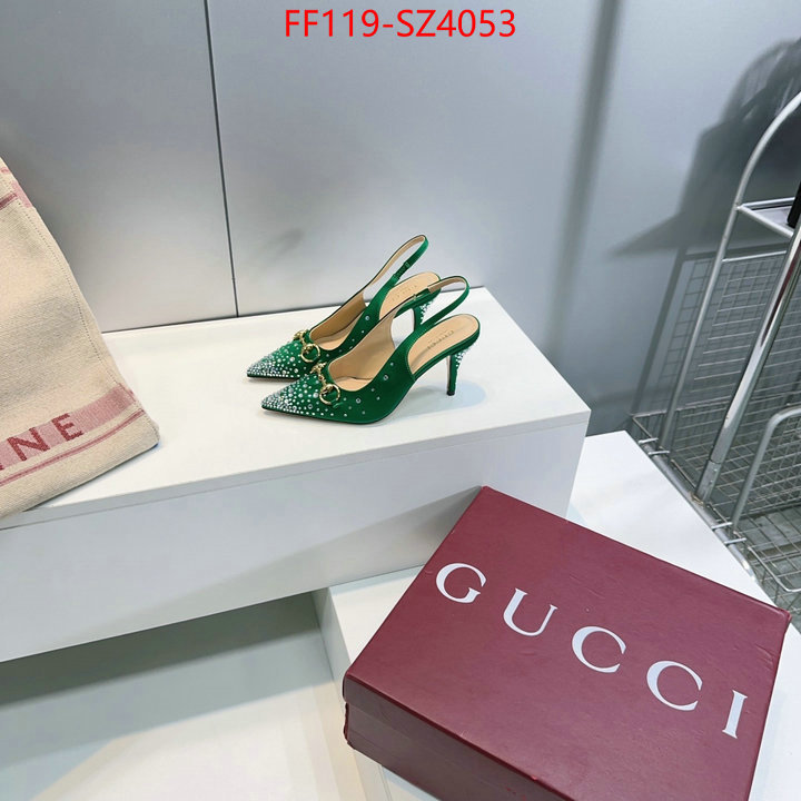 Women Shoes-Gucci highest product quality ID: SZ4053 $: 119USD