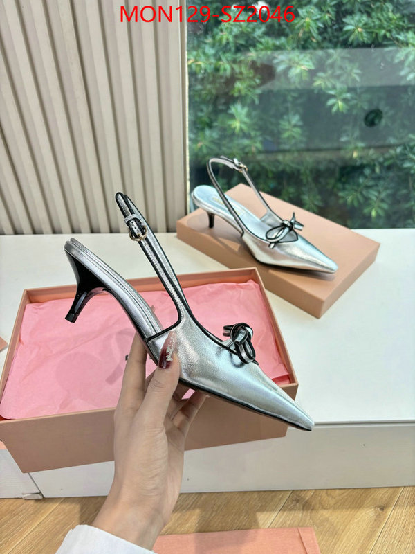 Women Shoes-Miu Miu 1:1 replica ID: SZ2046 $: 129USD