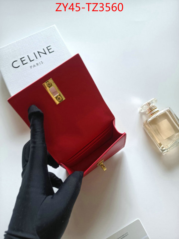 CELINE Bags(4A)-Wallet highest product quality ID: TZ3560 $: 45USD,