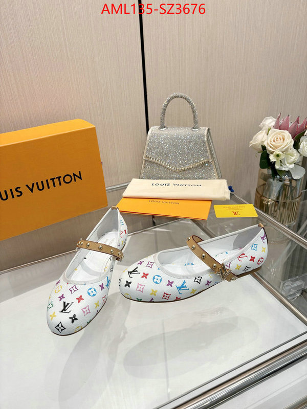 Women Shoes-LV 1:1 replica wholesale ID: SZ3676 $: 135USD
