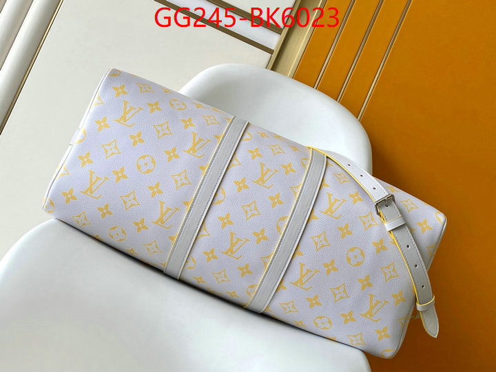 LV Bags(TOP)-Keepall BandouliRe 45-50- fake cheap best online ID: BK6023 $: 245USD,