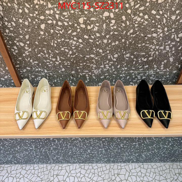 Women Shoes-Valentino aaaaa quality replica ID: SZ2311 $: 115USD